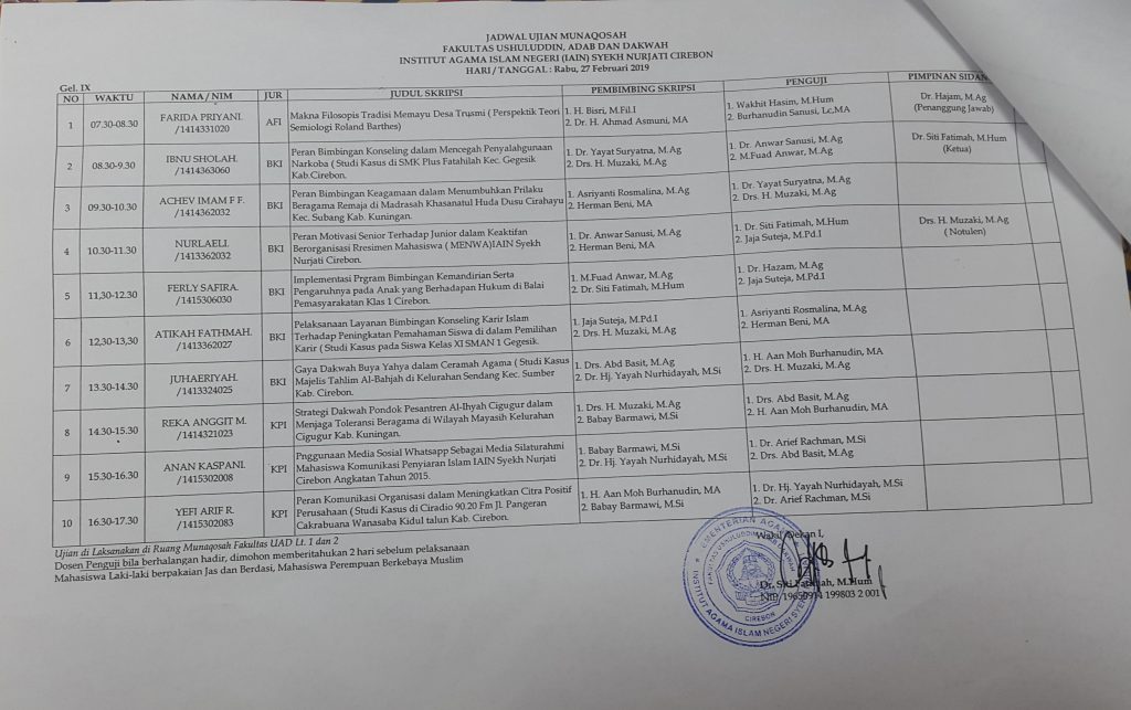 Sidang 27 Feb