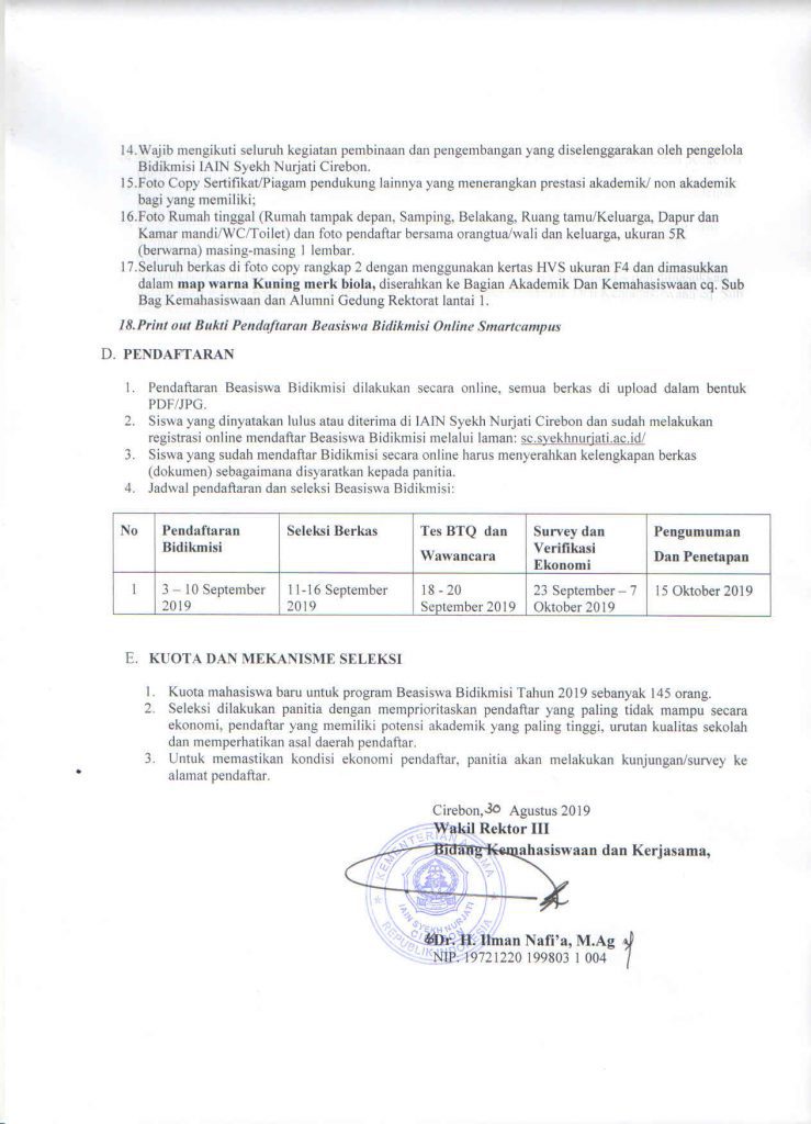 Daftar Bidikmisi 2